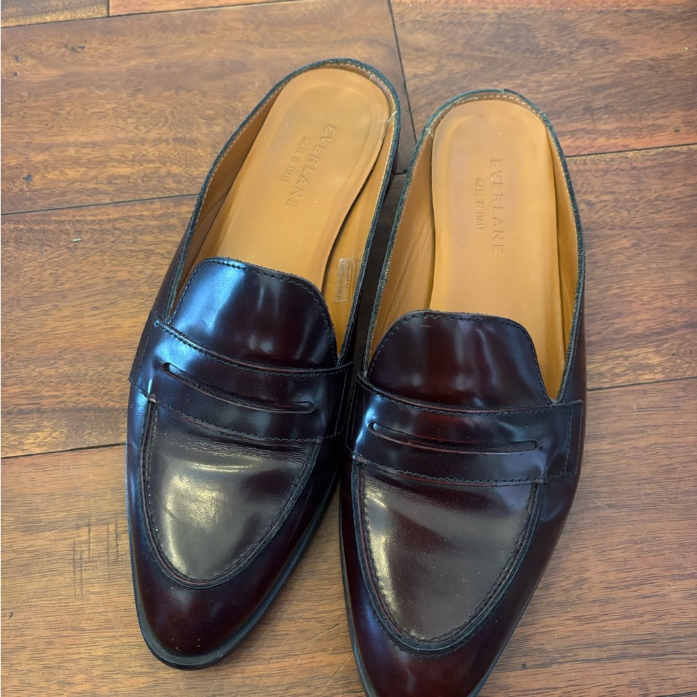 Everlane Women’s Cordovan Slip-On Loafers